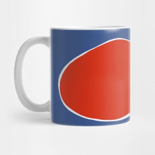 Minimal Red Thing Painting Mug